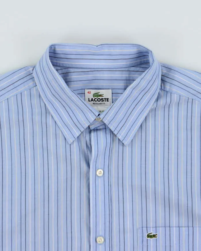 Vintage Y2K 00s Lacoste Striped Regular Fit Long Sleeve Shirt - L sold by Rokit product image thumbnail 5