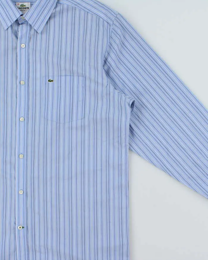 Vintage Y2K 00s Lacoste Striped Regular Fit Long Sleeve Shirt - L sold by Rokit product image thumbnail 3