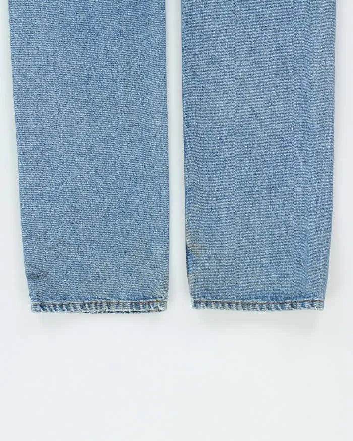 Vintage 1991 Levi's 501 Batwing Tag Made In USA Distressed Denim Straight Leg Jeans - W30 L33 sold by Rokit product image thumbnail 5