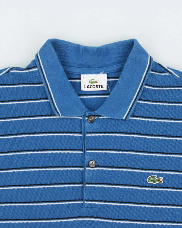 Vintage Y2K 00s Lacoste Striped Long Sleeve Polo Shirt - M sold by Rokit product image thumbnail 5