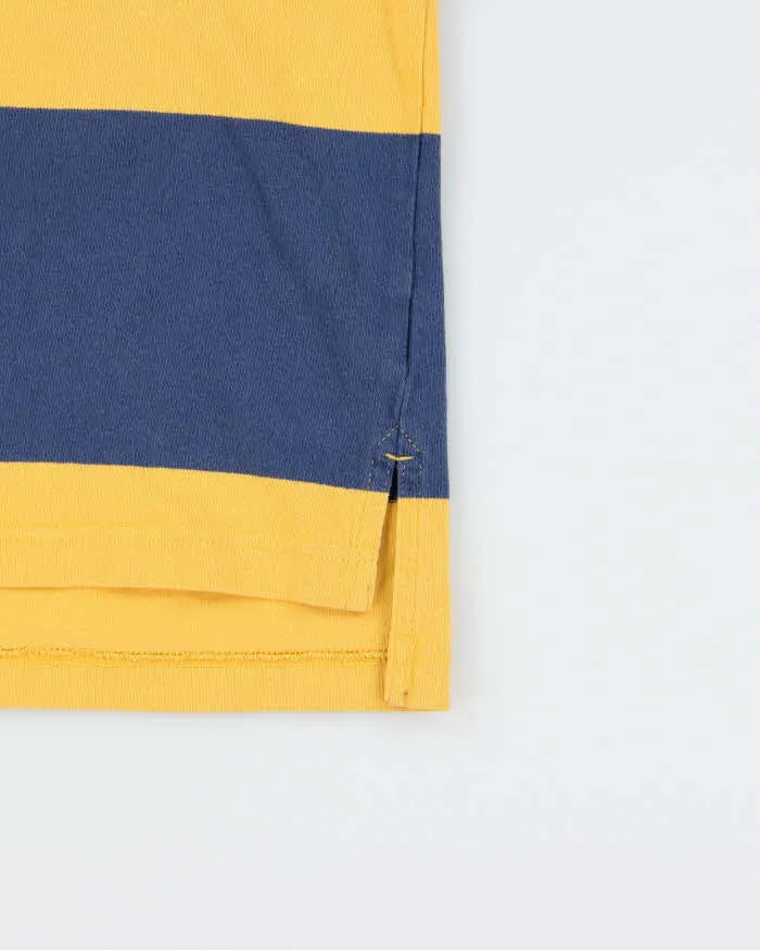 Vintage Y2K 00s Tommy Hilfiger Striped Long Sleeve Polo Shirt - M sold by Rokit product image thumbnail 5