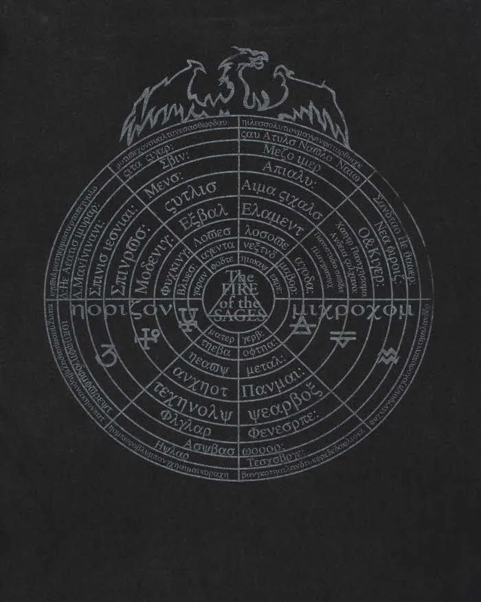 Vintage Y2K 00s Japanese Dragon Fire Of The Sages Crewneck T-Shirt - XL sold by Rokit product image thumbnail 4