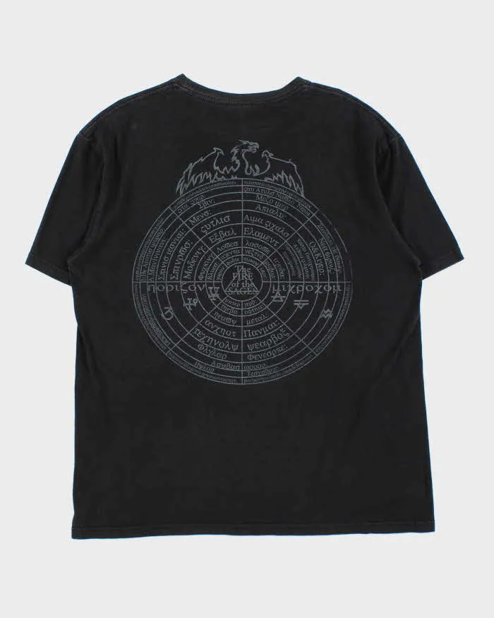 Vintage Y2K 00s Japanese Dragon Fire Of The Sages Crewneck T-Shirt - XL sold by Rokit product image thumbnail 2