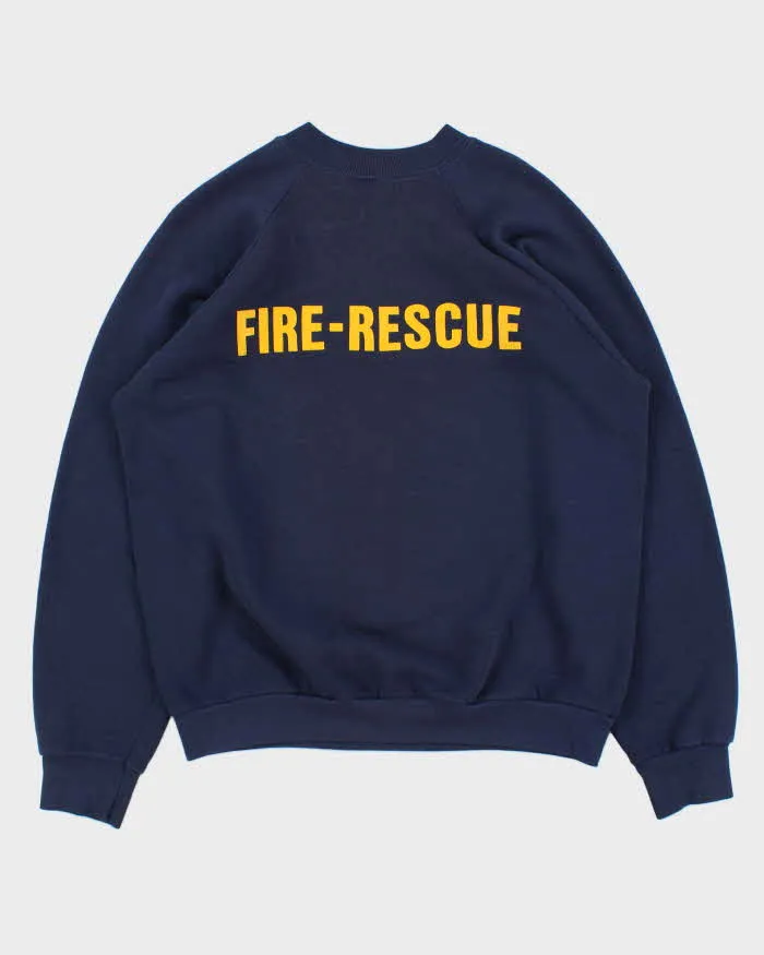 Vintage 1990s Calgary Fire Dept. Rescue Crewneck Sweatshirt - XL sold by Rokit product image thumbnail 2