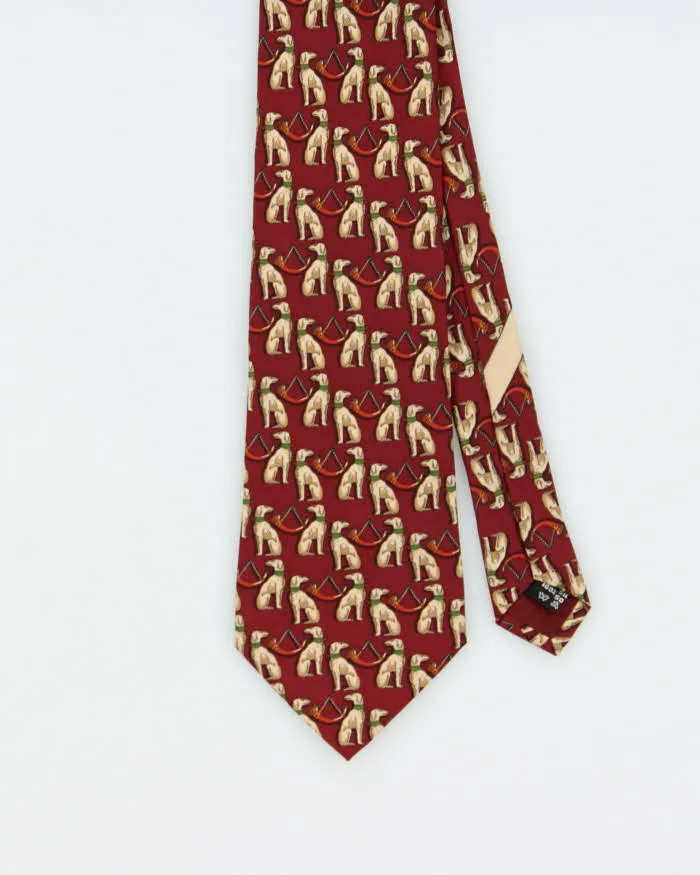 Vintage Salvatore Ferragamo Pattern Silk Tie sold by Rokit product image thumbnail 2