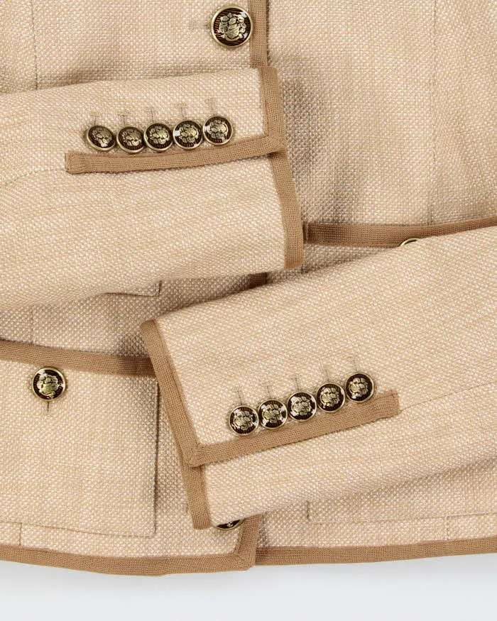 Vintage Veronica Beard Made In USA Women's 'Charisse' Hessian Cropped Blazer - M sold by Rokit product image thumbnail 5