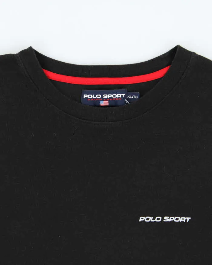 Vintage Y2K 00s Polo Sport Ralph Lauren Contrast Stitch Crewneck Long Sleeve T-Shirt - XL sold by Rokit product image thumbnail 5