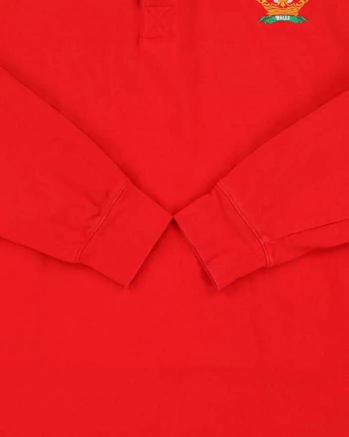 Vintage Y2K 00s Heritage Wales Long Sleeve Rugby Shirt - M sold by Rokit product image thumbnail 4