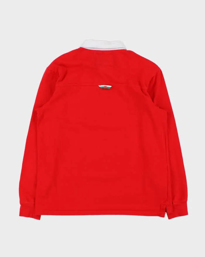 Vintage Y2K 00s Heritage Wales Long Sleeve Rugby Shirt - M sold by Rokit product image thumbnail 2