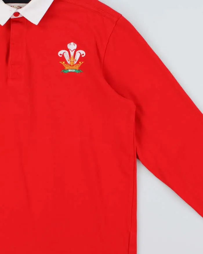 Vintage Y2K 00s Heritage Wales Long Sleeve Rugby Shirt - M sold by Rokit product image thumbnail 3