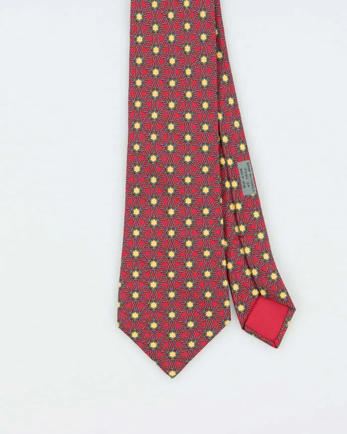 Vintage 1990s Hermes Geometric Patterned Silk Tie sold by Rokit product image thumbnail 2