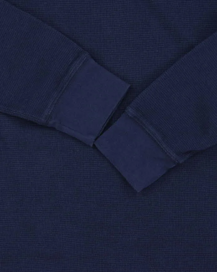 Vintage Polo Ralph Lauren Long Sleeve Crewneck Waffle T-Shirt - M sold by Rokit product image thumbnail 5
