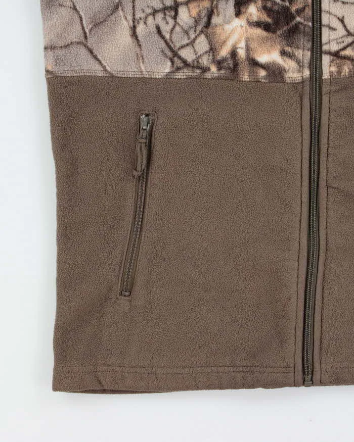 Vintage Realtree Camo Khaki Full-Zip Fleece - M sold by Rokit product image thumbnail 4