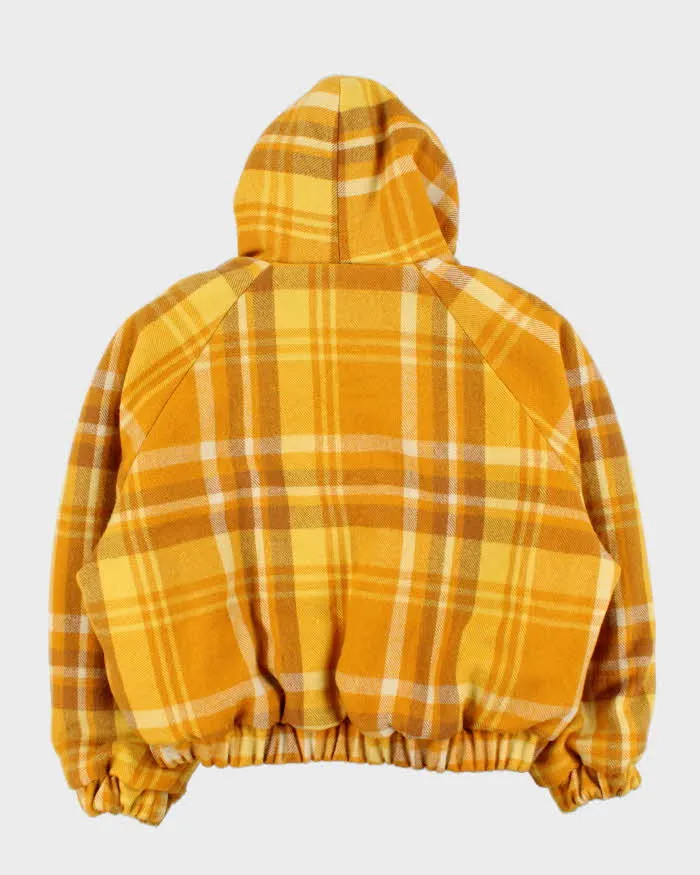 Rokit Originals Wool Plaid Boxy Unisex Blanket Bomber Jacket - L sold by Rokit product image thumbnail 2