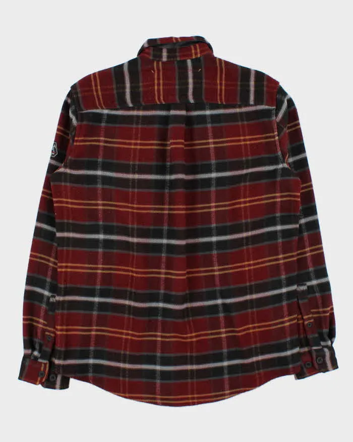 Vintage Eddie Bauer Mountain Ops Plaid Heavyweight Classic Fit Long Sleeve Flannel Over Shirt - L sold by Rokit product image thumbnail 2
