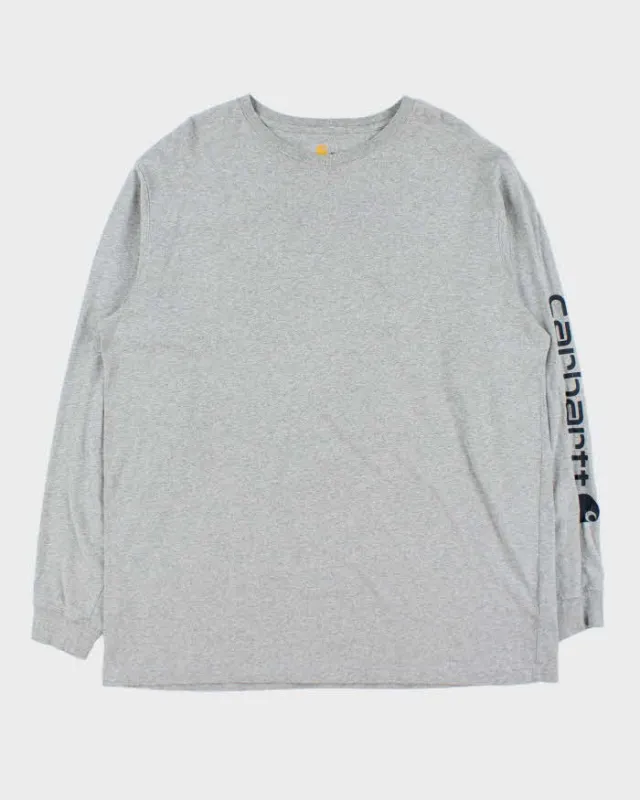 Vintage Carhartt Original Fit Long Sleeve Logo T-Shirt - XL made by Carhartt