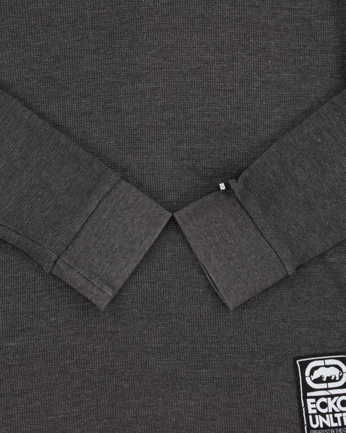 Vintage Y2K 00s Ecko UNLTD Crewneck Long Sleeve Waffle T-Shirt - S sold by Rokit product image thumbnail 4