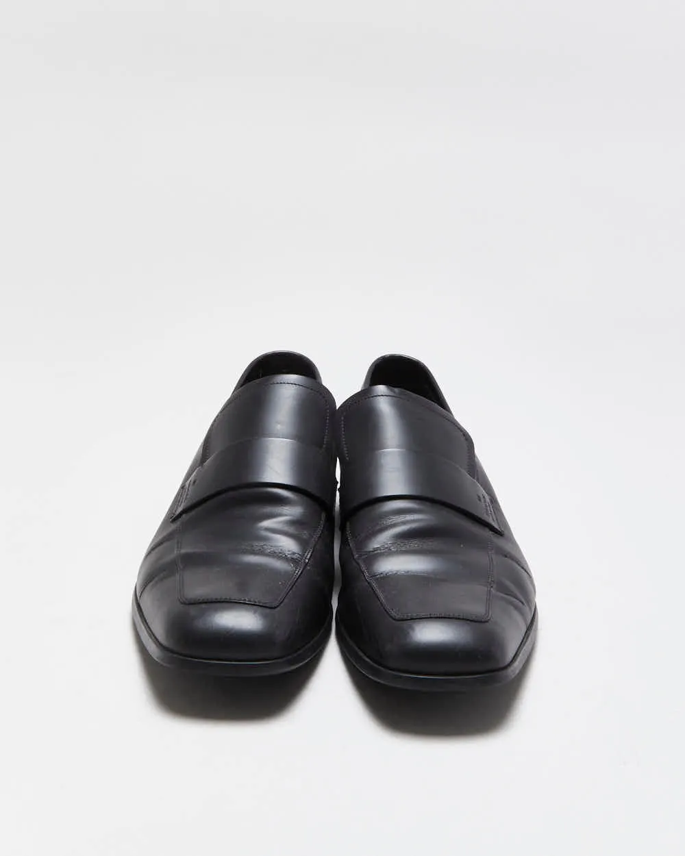 Vintage Y2K 00s Gucci Tom Ford Matte Leather Penny Loafers - UK9.5 sold by Rokit product image thumbnail 3