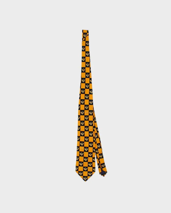 Vintage 1980s Celine Paris Patterned Silk Tie sold by Rokit