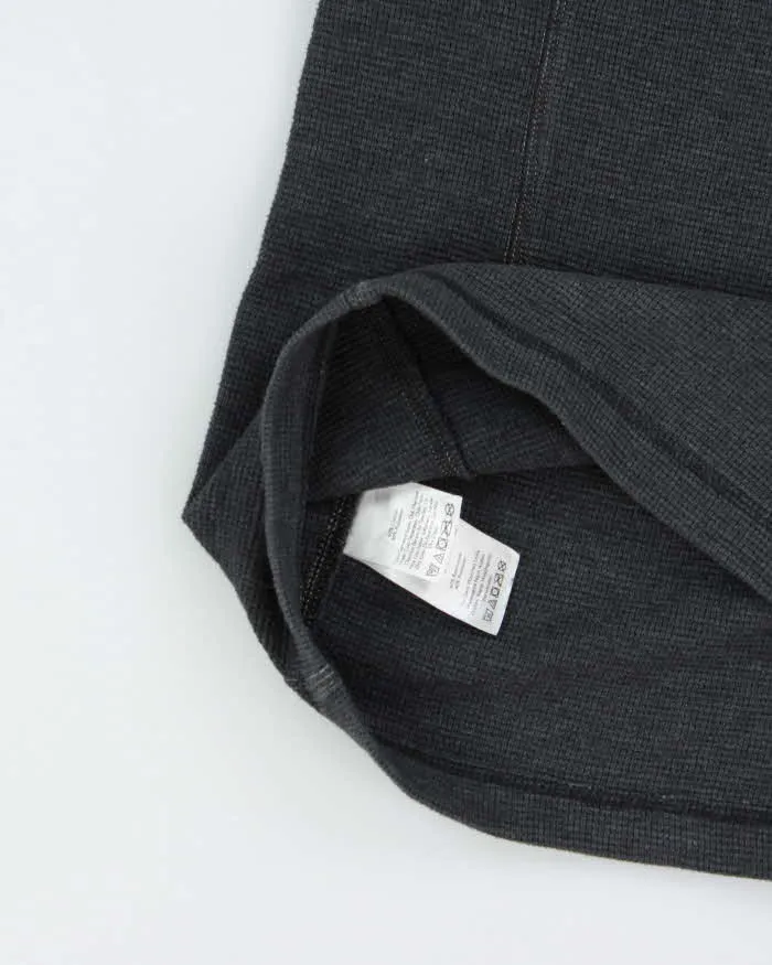 Vintage Eddie Bauer Heavyweight Long Sleeve Henley Waffle T-Shirt - XL sold by Rokit product image thumbnail 5