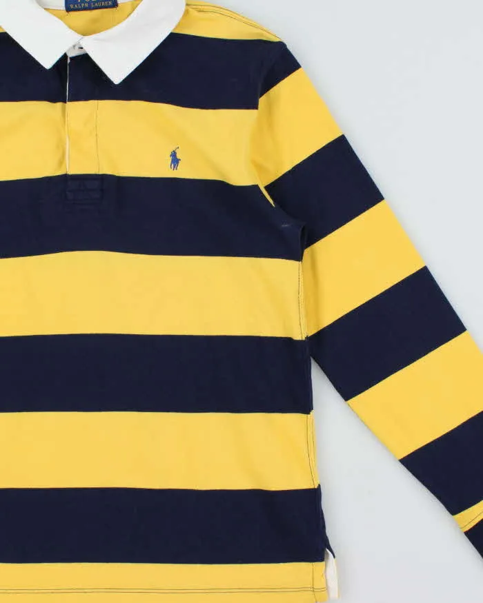 Vintage Polo Ralph Lauren Striped Long Sleeve Rugby Shirt - S sold by Rokit product image thumbnail 3