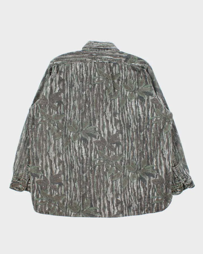 Vintage 90's Cabelas Heavyweight Realtree Camouflage Long Sleeved Shirt - XL sold by Rokit product image thumbnail 2