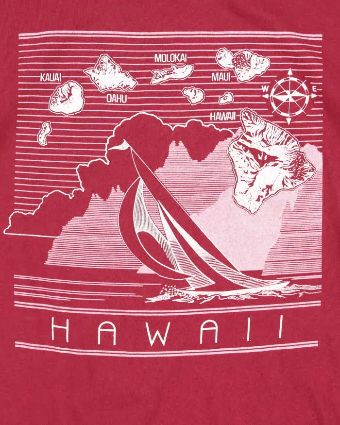 Vintage 1990s Single Stitch Hawaii Made In USA Crewneck T-Shirt - M sold by Rokit product image thumbnail 4
