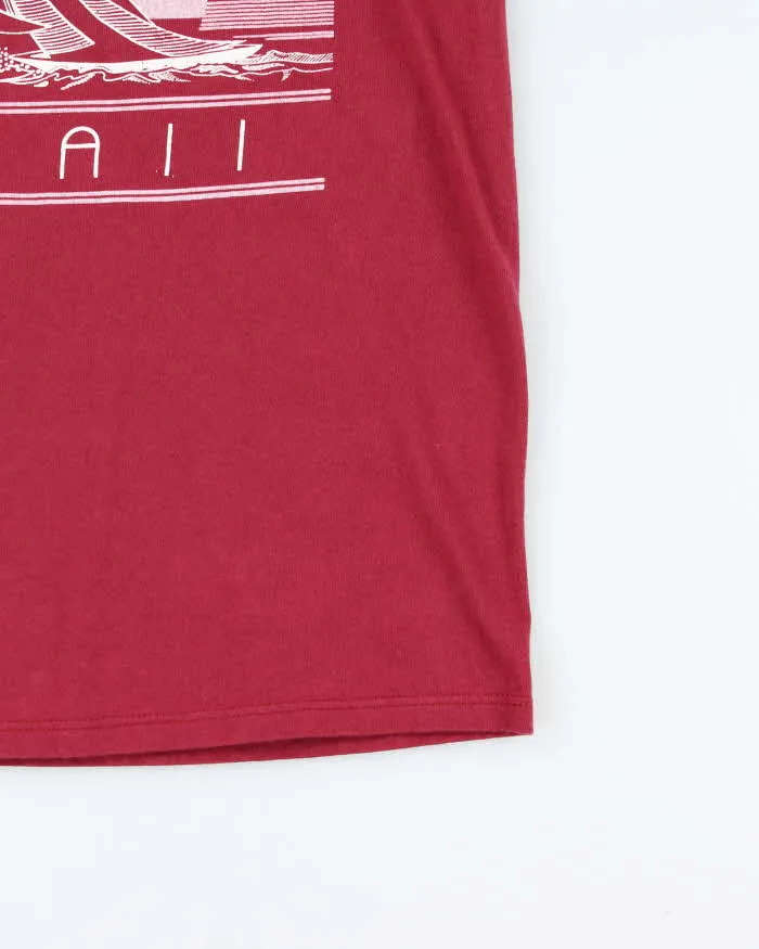 Vintage 1990s Single Stitch Hawaii Made In USA Crewneck T-Shirt - M sold by Rokit product image thumbnail 5