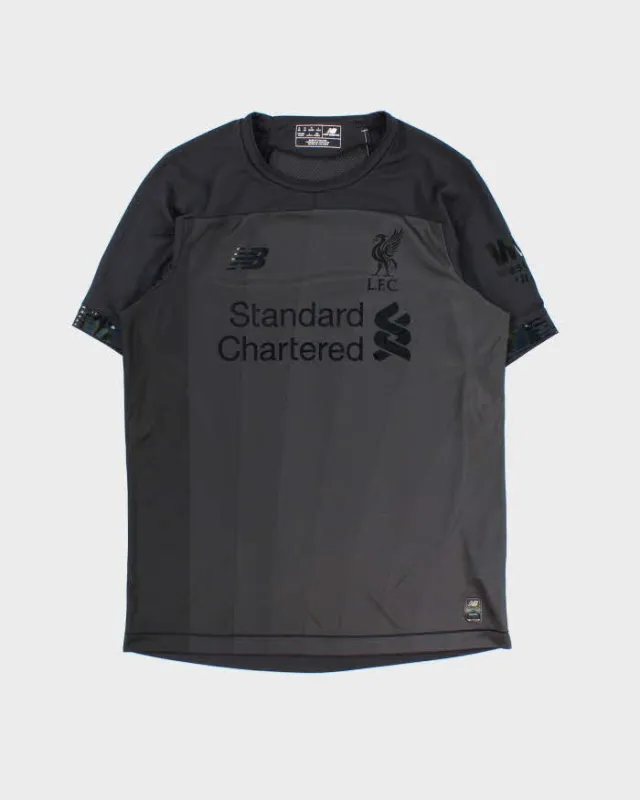2019-20 New Balance Liverpool FC Blackout Shirt - M made by New Balance