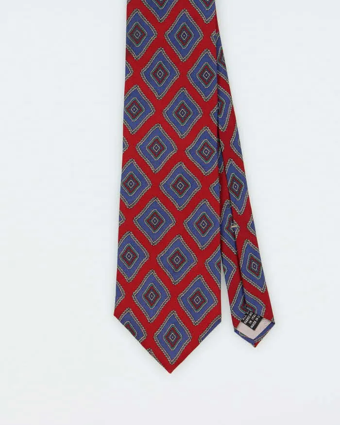 Vintage 1980s Christian Dior Patterned Silk Tie sold by Rokit product image thumbnail 2