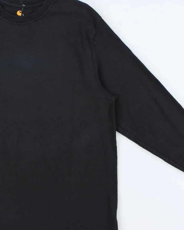 Vintage Carhartt Original Fit Crewneck Long Sleeve Logo T-Shirt - L sold by Rokit product image thumbnail 3