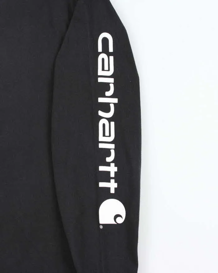Vintage Carhartt Original Fit Crewneck Long Sleeve Logo T-Shirt - L sold by Rokit product image thumbnail 5