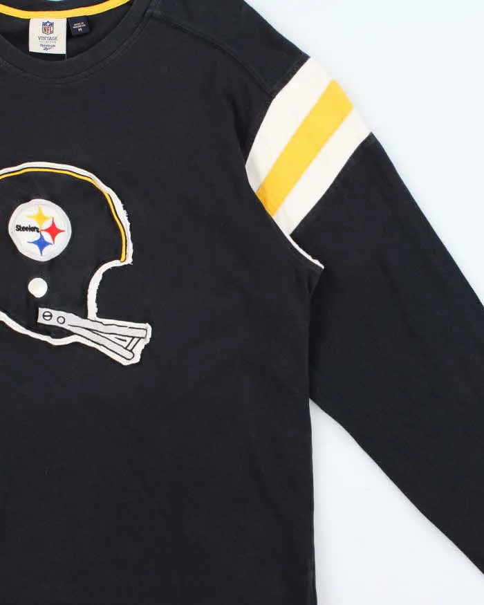 Vintage Reebok NFL Vintage Pittsburgh Steelers Crewneck Long Sleeve Oversized T-Shirt - M sold by Rokit product image thumbnail 3