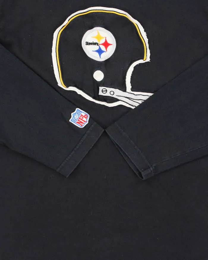 Vintage Reebok NFL Vintage Pittsburgh Steelers Crewneck Long Sleeve Oversized T-Shirt - M sold by Rokit product image thumbnail 4