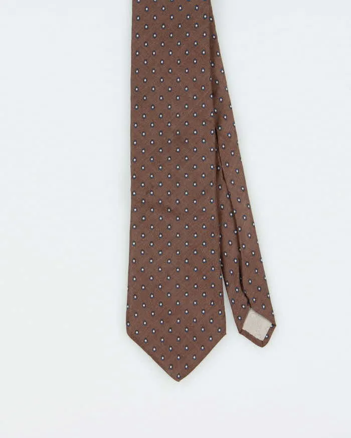 Vintage 1980s Christian Dior Patterned Silk Tie sold by Rokit product image thumbnail 2