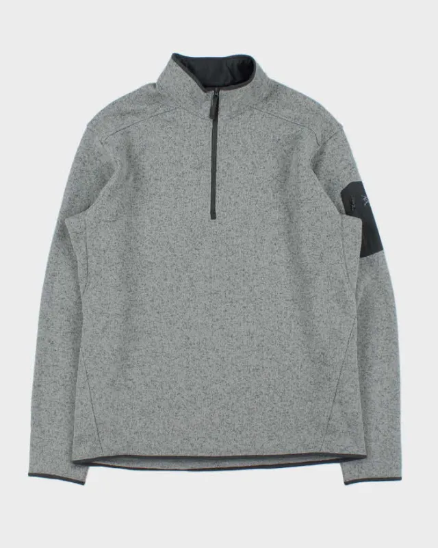 Arc'teryx Covert Marl Grey Quarter-Zip Fleece - XL sold by Rokit