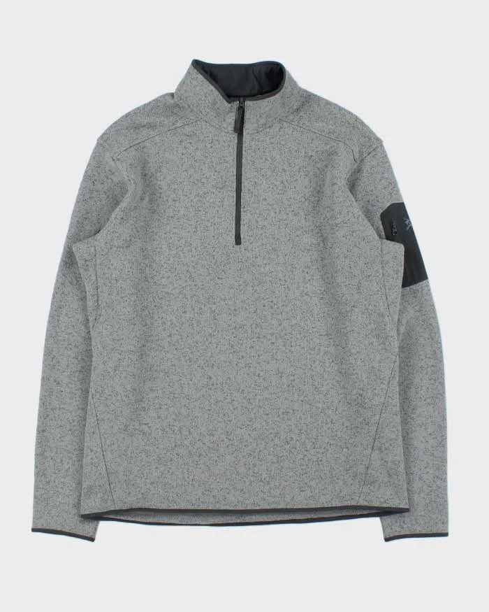 Arc'teryx Covert Marl Grey Quarter-Zip Fleece - XL sold by Rokit