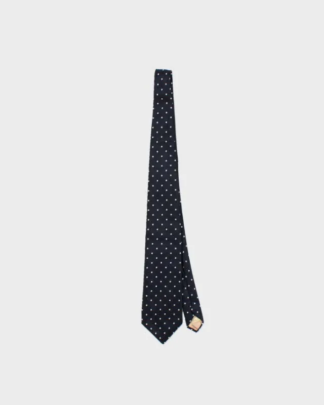 Vintage 1970s Yves Saint Laurent Polka Dot Tie sold by Rokit