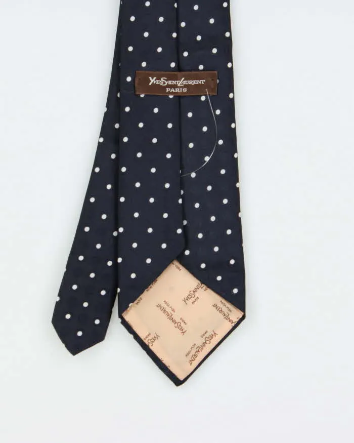 Vintage 1970s Yves Saint Laurent Polka Dot Tie sold by Rokit product image thumbnail 3