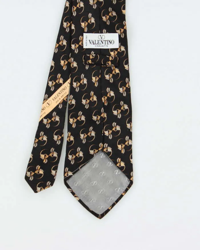 Vintage 2000s Valentino Pattern Silk Tie sold by Rokit product image thumbnail 3