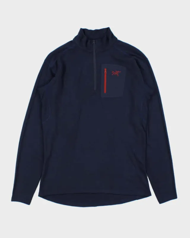 Vintage Arc'teryx Rho LT Wool Quarter-Zip Pullover Therma Fleece - L made by Arc'teryx