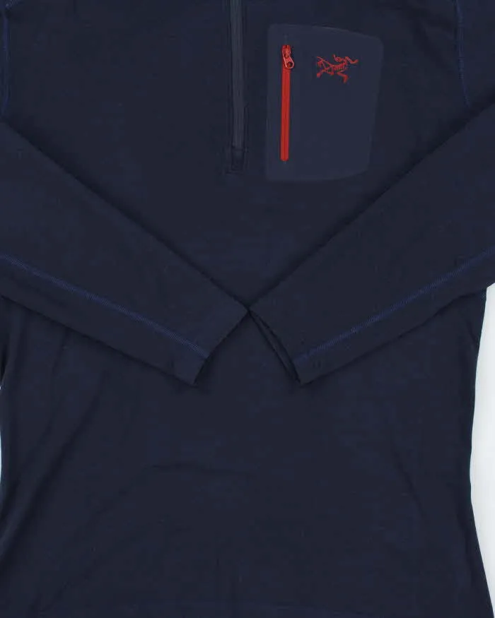 Vintage Arc'teryx Rho LT Wool Quarter-Zip Pullover Therma Fleece - L sold by Rokit product image thumbnail 4