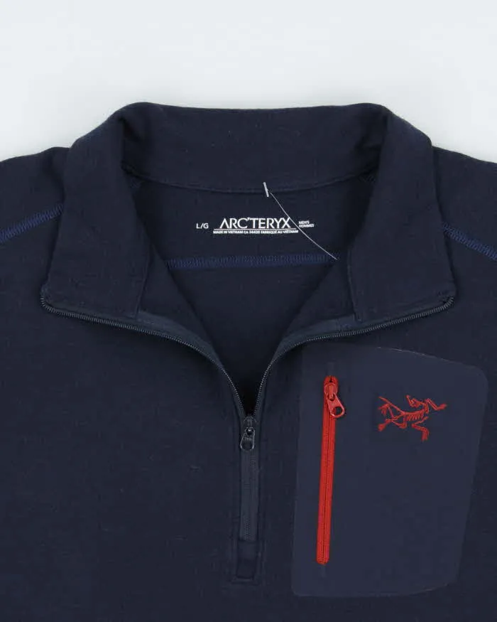 Vintage Arc'teryx Rho LT Wool Quarter-Zip Pullover Therma Fleece - L sold by Rokit product image thumbnail 5