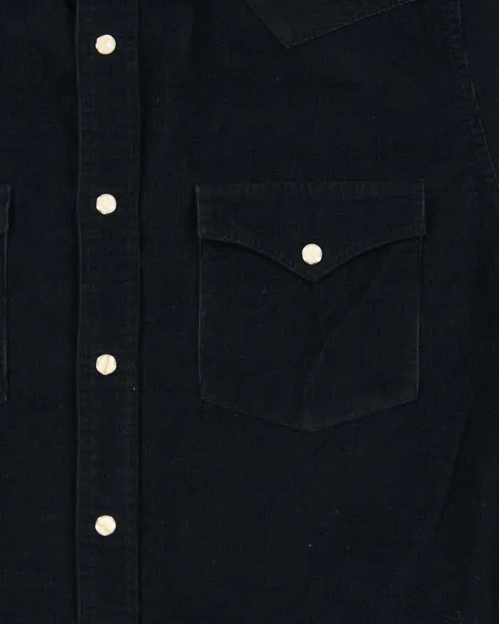 Vintage Y2K 00s Ralph Lauren Jeans Snap Button Long Sleeve Western Corduroy Shirt - XL sold by Rokit product image thumbnail 4