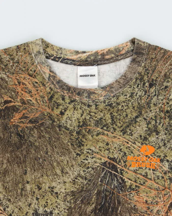 Vintage Mossy Oak Brush Camo Crewneck Long Sleeve T-Shirt - XL sold by Rokit product image thumbnail 5