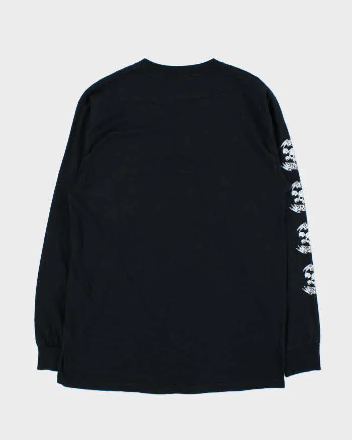 Vintage Y2K 00s Old Derelicts Skater Long Sleeve Crewneck T-Shirt - L sold by Rokit product image thumbnail 2