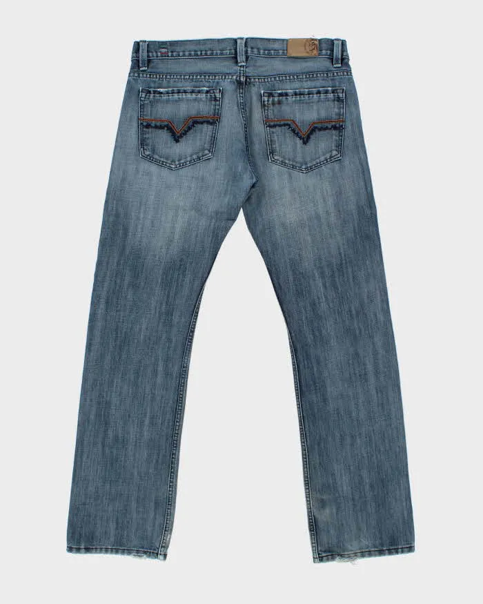 Vintage Y2K 00s Diesel Made In Italy Mid Rise Straight Leg Denim Jeans - W38 L34 sold by Rokit product image thumbnail 2