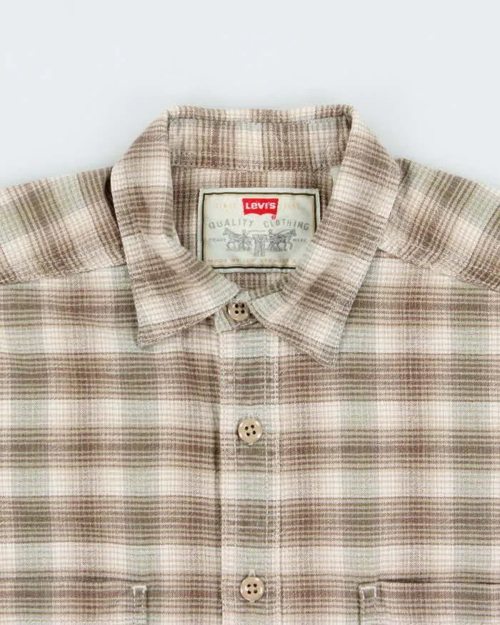 Vintage 1996 Levi's Made In USA Plaid Long Sleeve Flannel Shirt - M sold by Rokit product image thumbnail 5