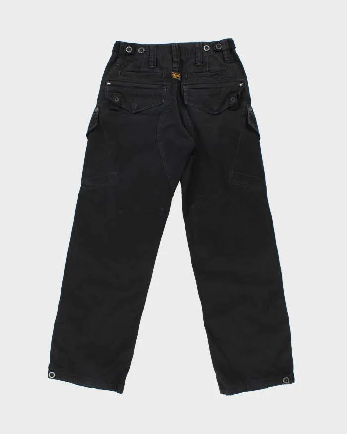 Vintage Y2K 00s G-Star Raw Weston Blan Heavyweight Multi-Pocket Wide Leg Canvas Cargo Trousers - W30 L32 sold by Rokit product image thumbnail 2