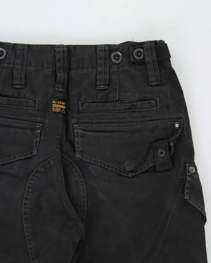 Vintage Y2K 00s G-Star Raw Weston Blan Heavyweight Multi-Pocket Wide Leg Canvas Cargo Trousers - W30 L32 sold by Rokit product image thumbnail 4